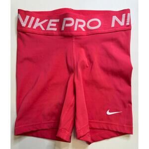Nike Pro Pink/Peach 5" Athletic Shorts